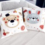 Punched Needle Pillows Cases