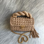 Brown Soft Yarn Bags