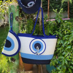 Evil Eye Jute Thread Bags