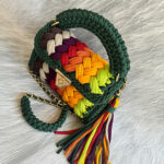 Soft Yarn Bags in Multicolor - Image 4