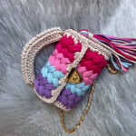 Soft Yarn Bags in Multicolor - Image 9