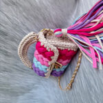 Soft Yarn Bags in Multicolor - Image 2