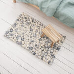 Felted Stone Pebbles Rugs