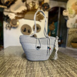 Grey Beach Bag